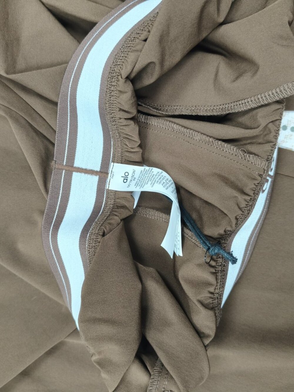 Alo Yoga Suit Up Casual Trousers👖Espresso Brown💼Athleisure-Regular 30" Inseam - Picture 6 of 8